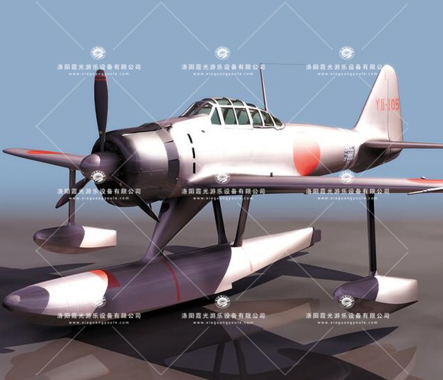 渭南3D模型飞机_